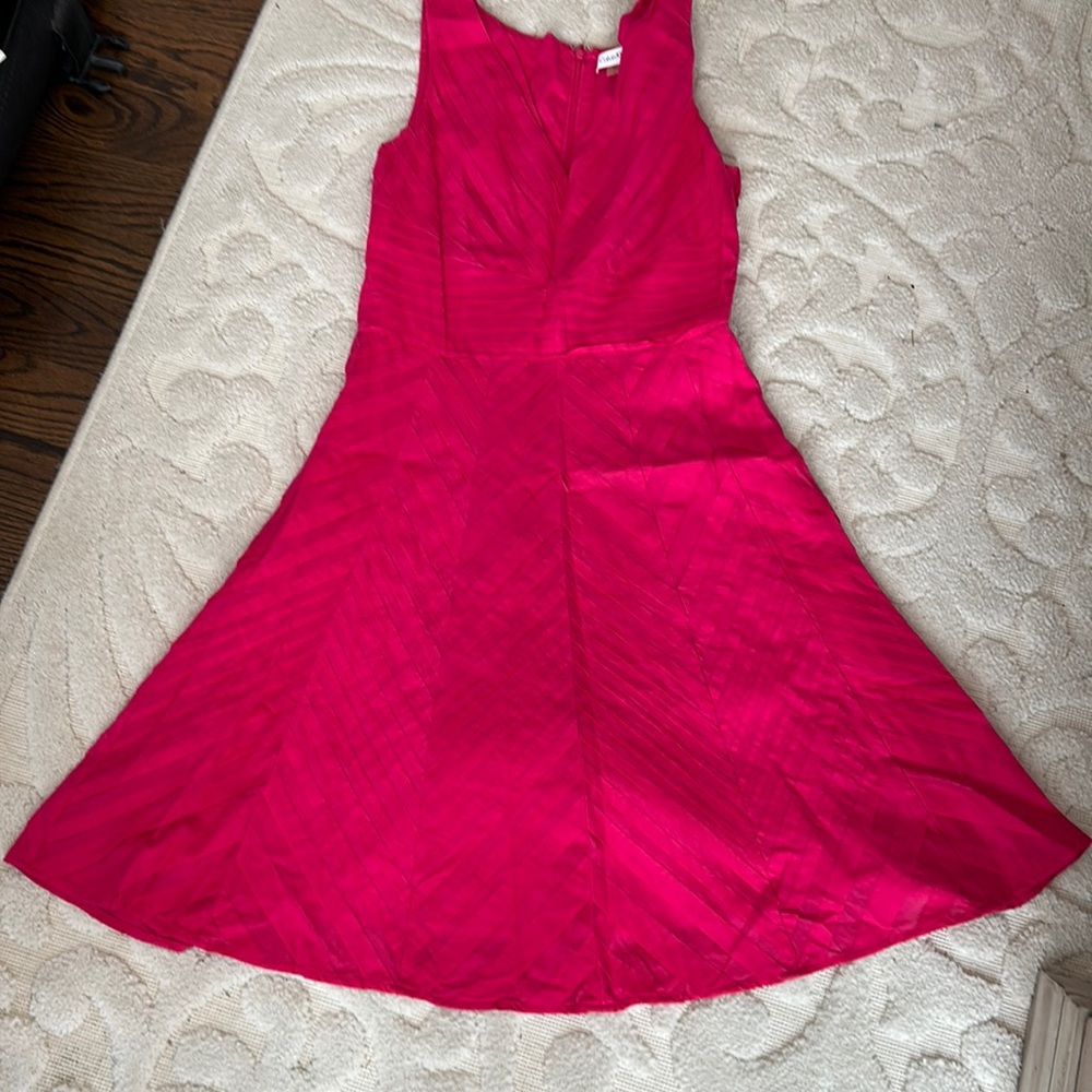 Calvin Klein hot pink dress size 4